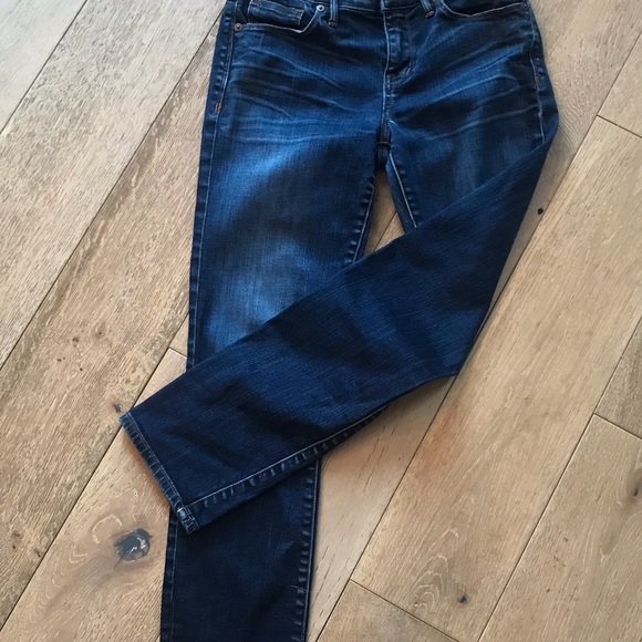 MADEWELL Skinny Jeans Dark Wash 9" High Rise Size 26. - Picture 10 of 14